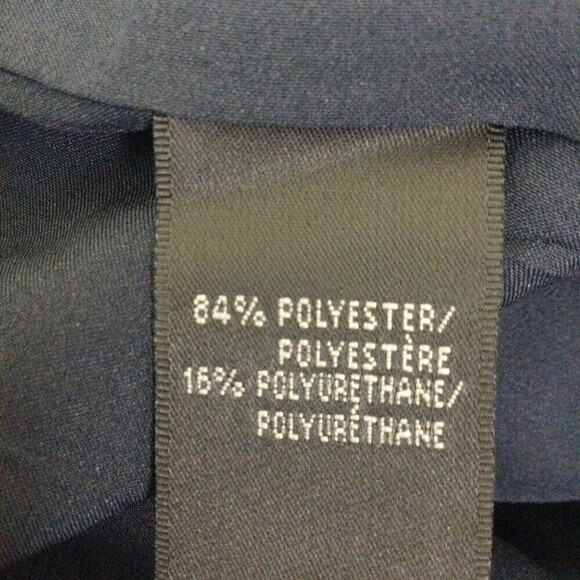 Lafayette 148 New York Dreas V-neck Pleated Twist Sleeveless Blue Dress Size 4 - Picture 7 of 8